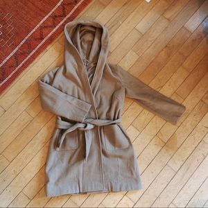 Camel Wrap Coat